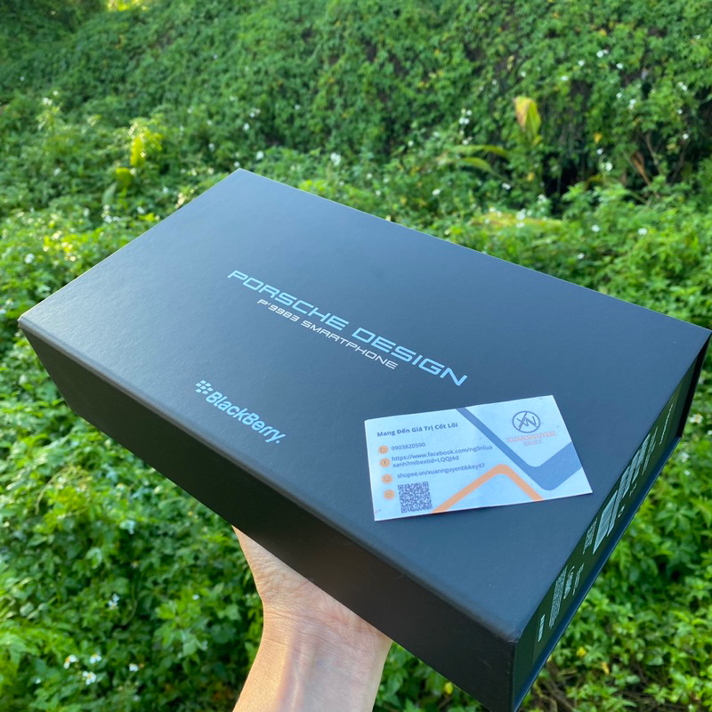 Điện Thoại Blackberry Porsche Design P'9983 Graphite Edition [Hình Ảnh Độc Quyền Của Shop XuanNguyen BBKey ]