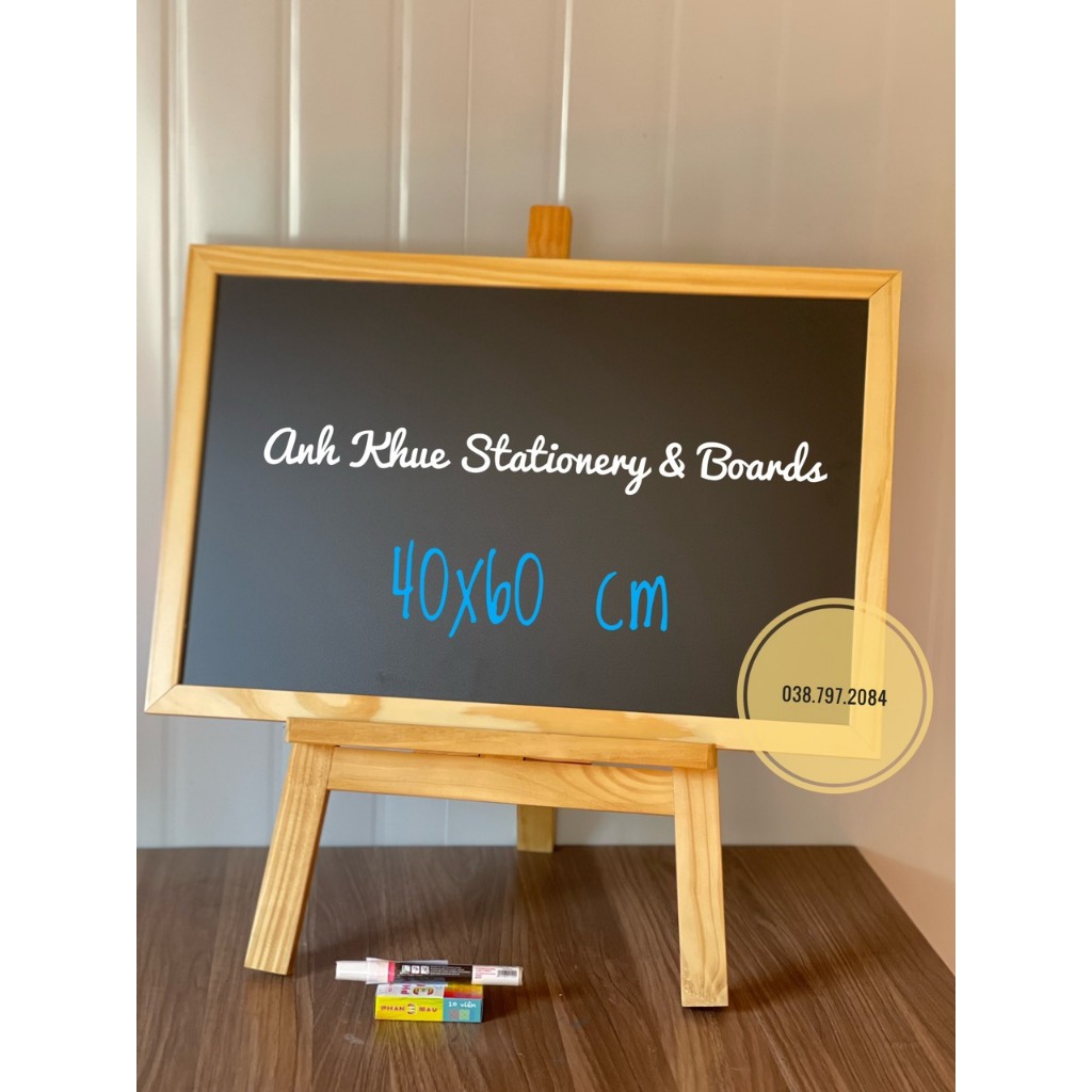 Bảng Menu khung gỗ nhiều KT