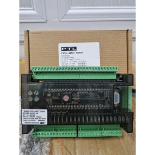Bộ lập trình bo plc mitsubishi fx3u-48mt, fx3u-48mr, fx3u 56mr 56mt 6ad2da rs485, có pin thời gian thực rtc, modbus rtu