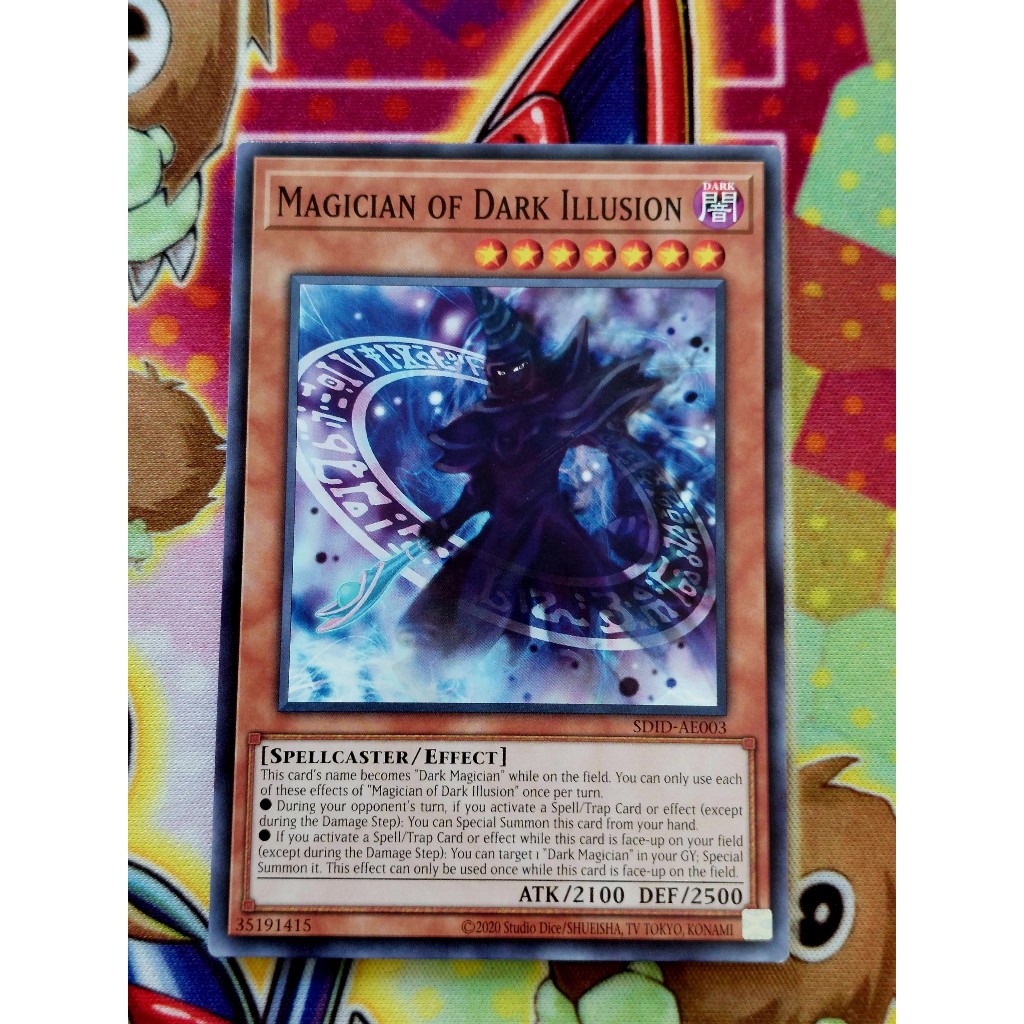 Thẻ Bài Yugioh Monster "Magician of Dark Illusion"