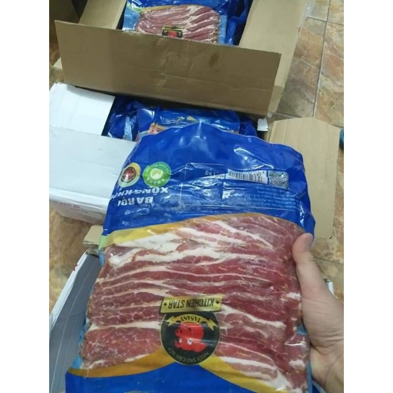 Ba chỉ Heo xông khói 1kg