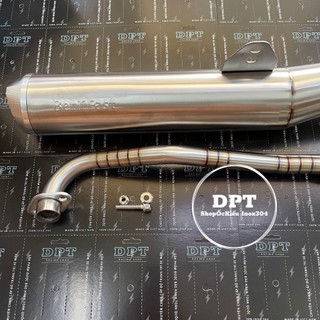 Pô bent fast inox 304 kèm cổ inox gắn cho các dòng xe