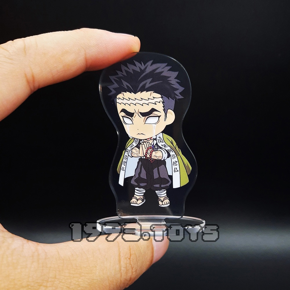 Standee nhân vật Kimetsu no Yaiba - Ichiban Kuji Bandai Spirits Kyun-Chara Illustrations - Himejima Gyomei