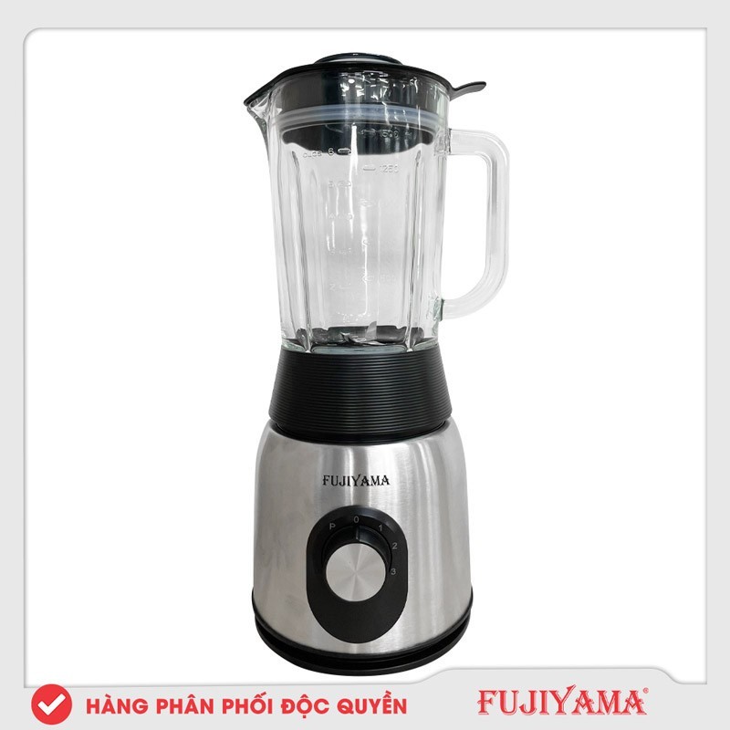Máy Xay Sinh Tố FUJIYAMA-BL823, cối thủy tinh, dung tích 1.500ml, công suất 600W, bảo hành 30 tháng