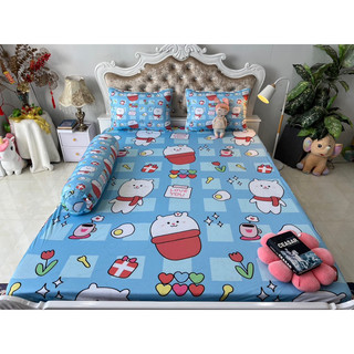 Ga gối thun lạnh 5D cao cấp mẫu bé
