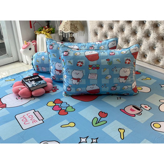 Ga gối thun lạnh 5D cao cấp mẫu bé