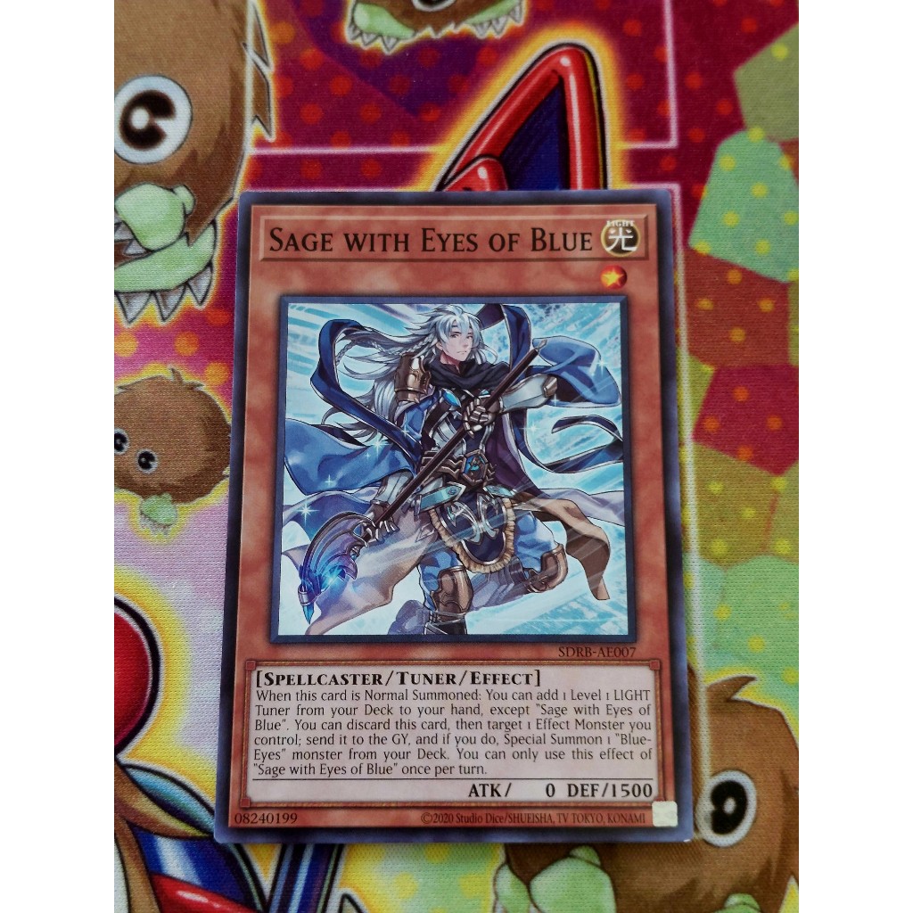 Thẻ Bài Yugioh Monster  "Sage with Eyes of Blue"