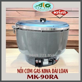 🌻 Nồi cơm gas Kiwa 16 lít MK-90RA - Nồi cơm ga nấu xong tự ngắt  - Xuất xứ Đài loan - Bảo hành 1 năm -  Alo Bếp Xinh