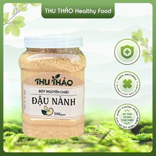 Bột Đậu Nành Thu Thảo Hộp 500G Bột Đậu Rang Nguyên Chất giúp tăng v1 giảm cân đẹp vóc dáng