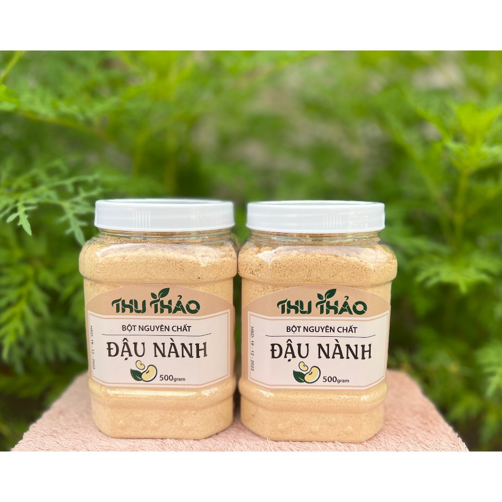 Bột Đậu Nành rang Nguyên Chất 2 hộp - 1kg bổ sung đầy đủ chất dinh dưỡng,làm đẹp vóc dáng giảm cân,tăng V1