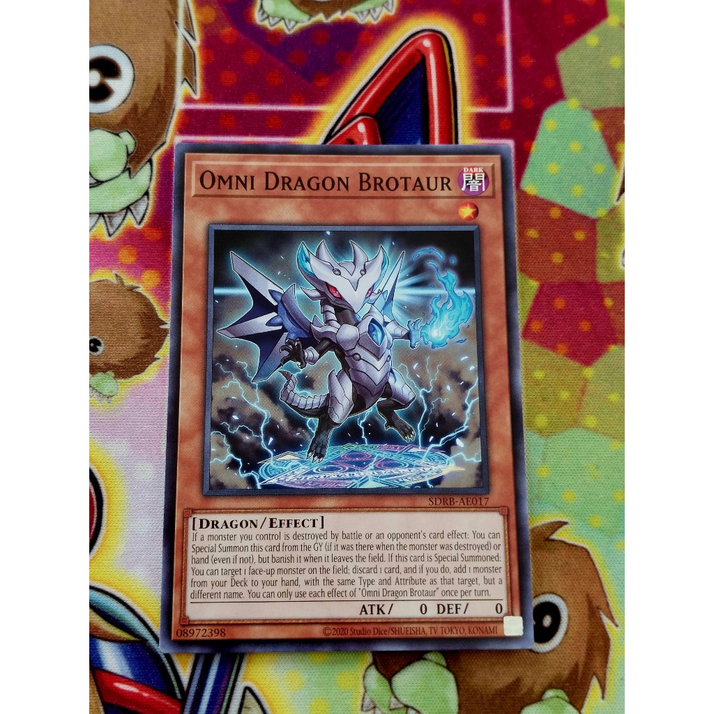 Thẻ Bài Yugioh Monster "Omni Dragon Brotaur"