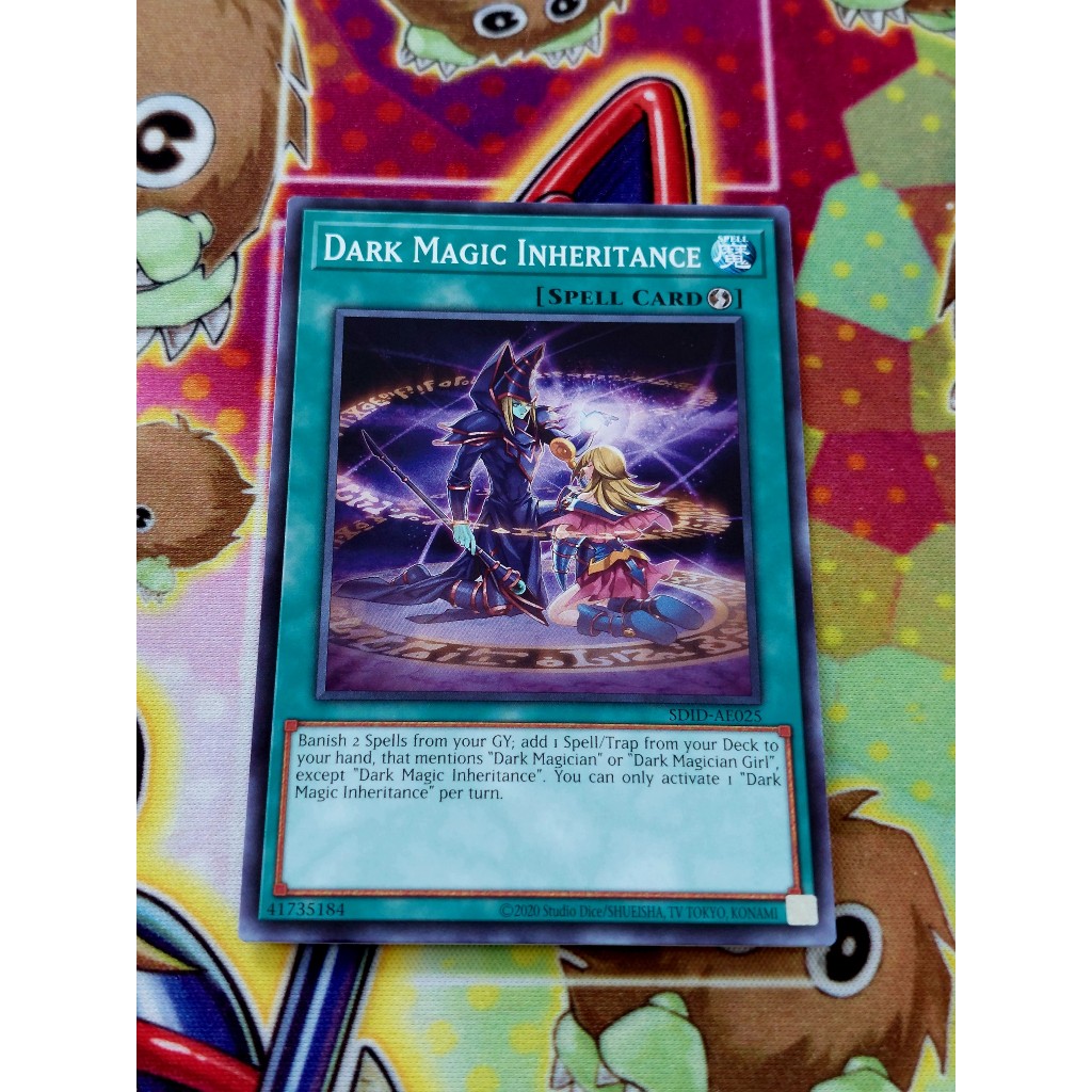 Thẻ Bài Yugioh Spell "Dark Magic Inheritance"