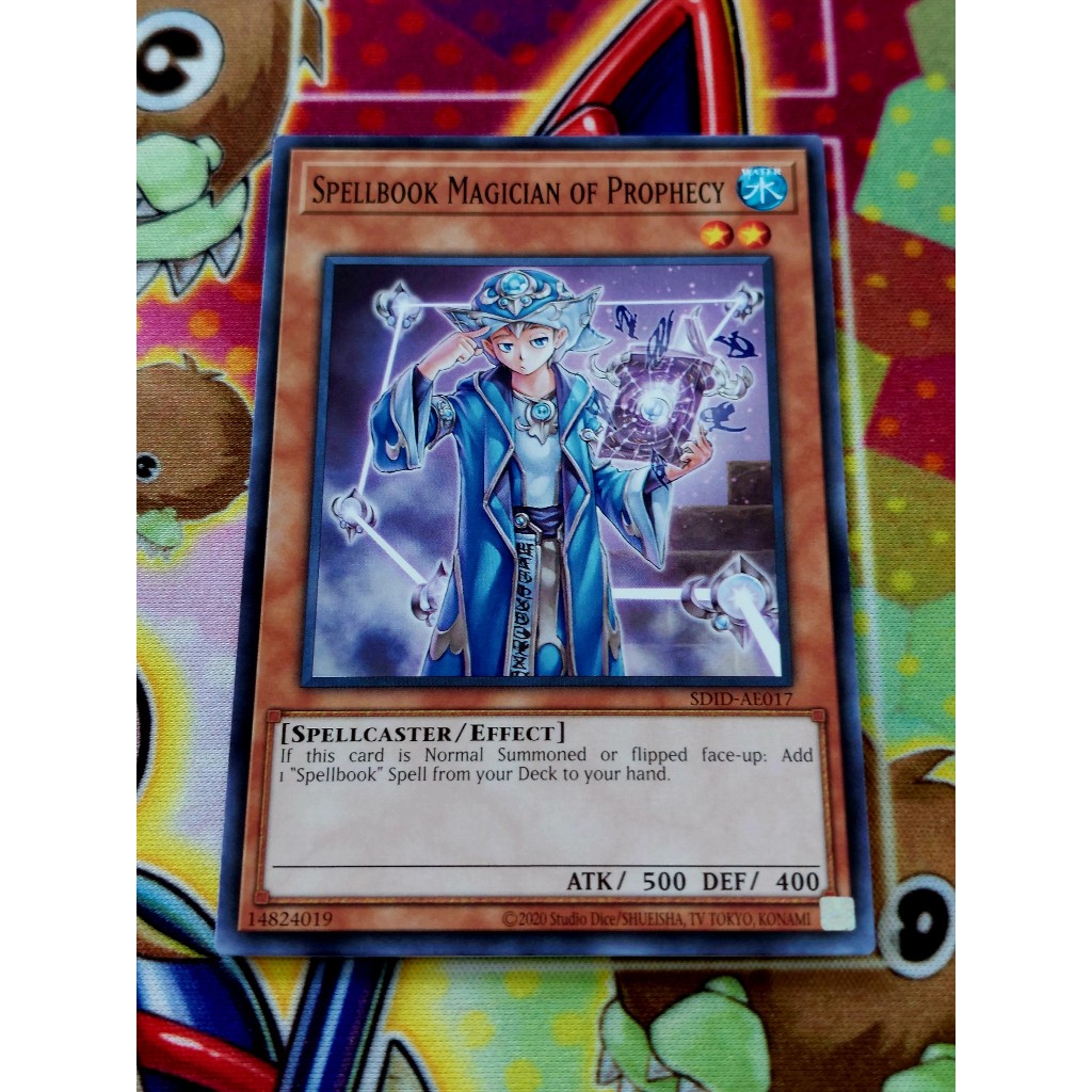 Thẻ Bài Yugioh Monster "Spellbook Magician of Prophecy"