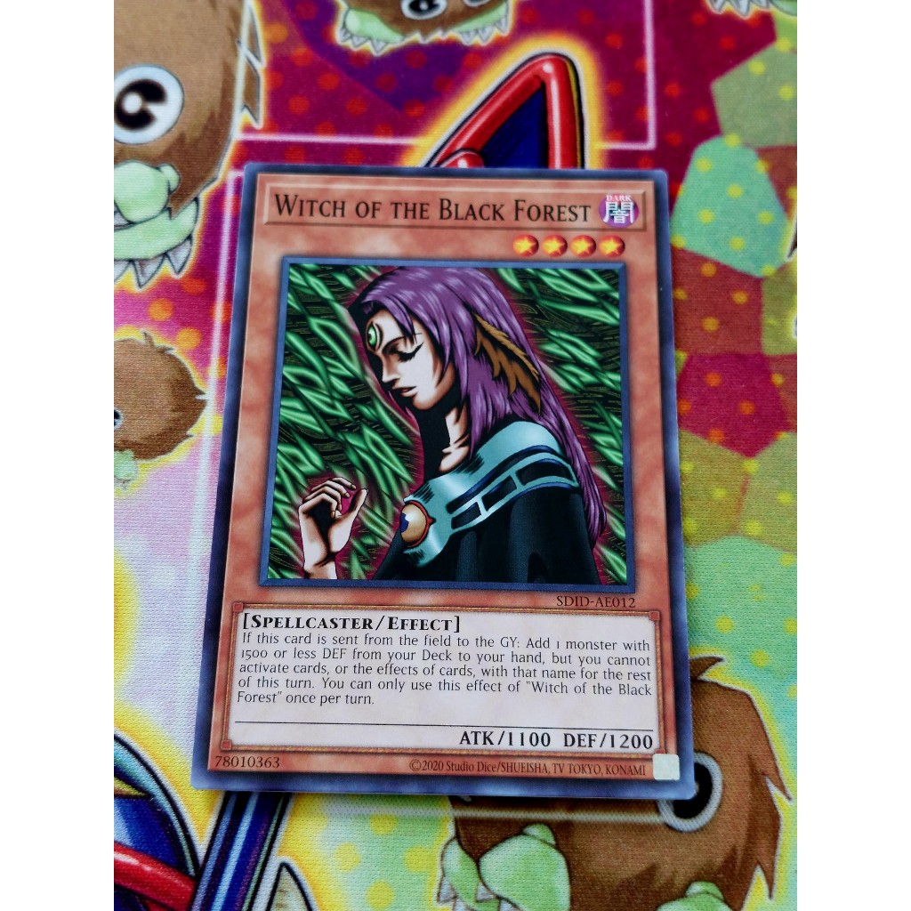 Thẻ Bài Yugioh Monster "Witch of the Black Forest"