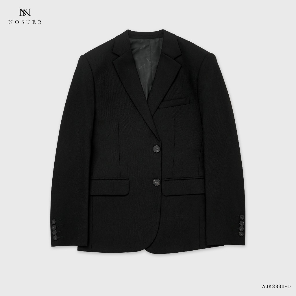 Suit Jacket, có độn vai, form vừa vặn đẹp - Thương hiệu NOSTER mã AJK3330