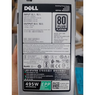 Nguồn 12V SERVER DELL 495W EPP - PLATINUM