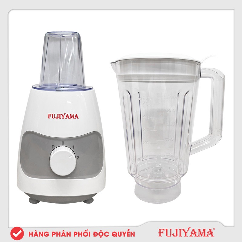 Máy Xay Sinh Tố FUJIYAMA-BL816, cối nhựa, dung tích 1.500ml, công suất 600W, bảo hành 30 tháng