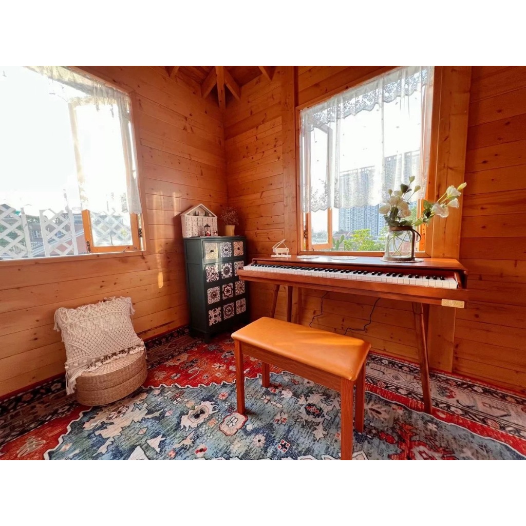 Đàn piano điện Hồng Kông Betsy B361 88 phím, có ghế, pedal, giá đỡ để bản nhạc, có thể kéo gọn thành bàn làm việc