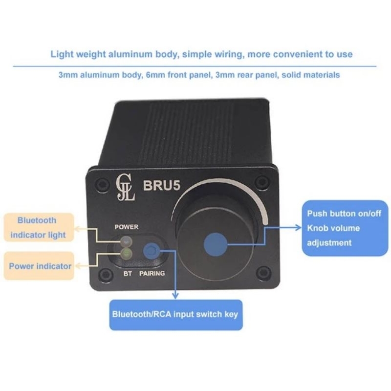 Mạch Dsp Sure Wondom Bru5 Tpa3244 100wx2