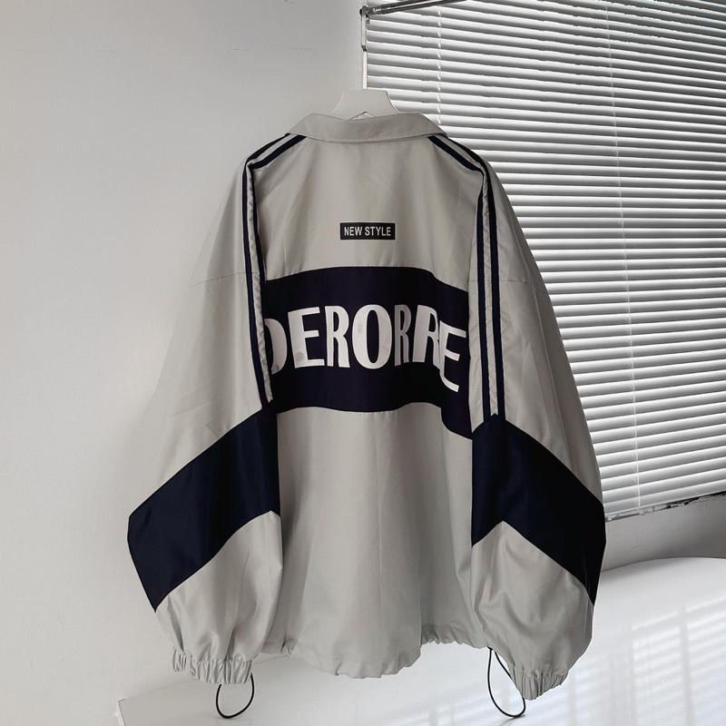 Áo Khoác Dù 2 Lớp Form Rộng DERORRE Unisex nam nữ mặc được 2t clothes