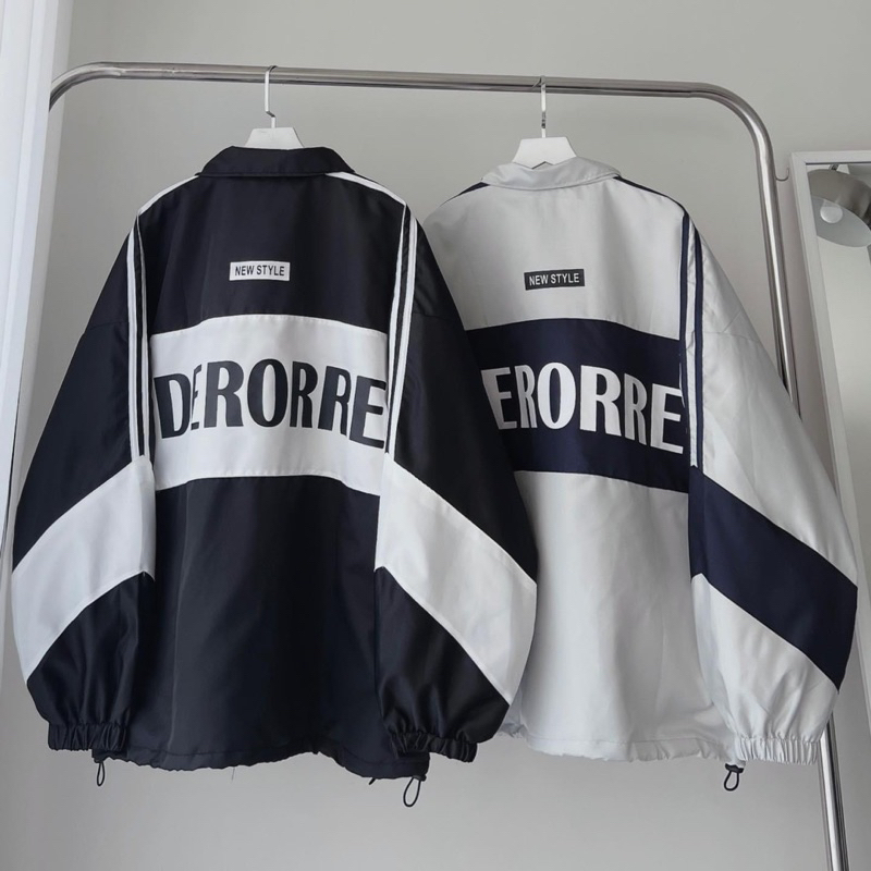 Áo Khoác Dù 2 Lớp Form Rộng DERORRE Unisex nam nữ mặc được 2t clothes