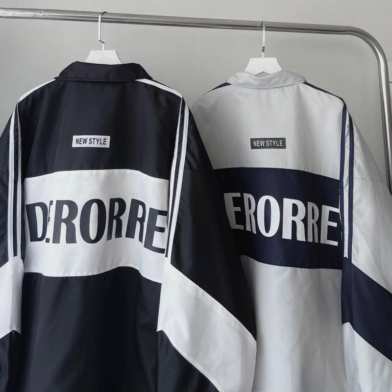 Áo Khoác Dù 2 Lớp Form Rộng DERORRE Unisex nam nữ mặc được 2t clothes