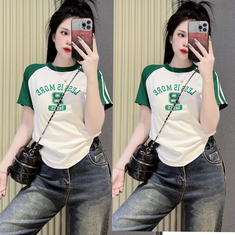 Áo phông cotton khô form vừa raplang in nổi (b-basic) form vừa 35-58kg