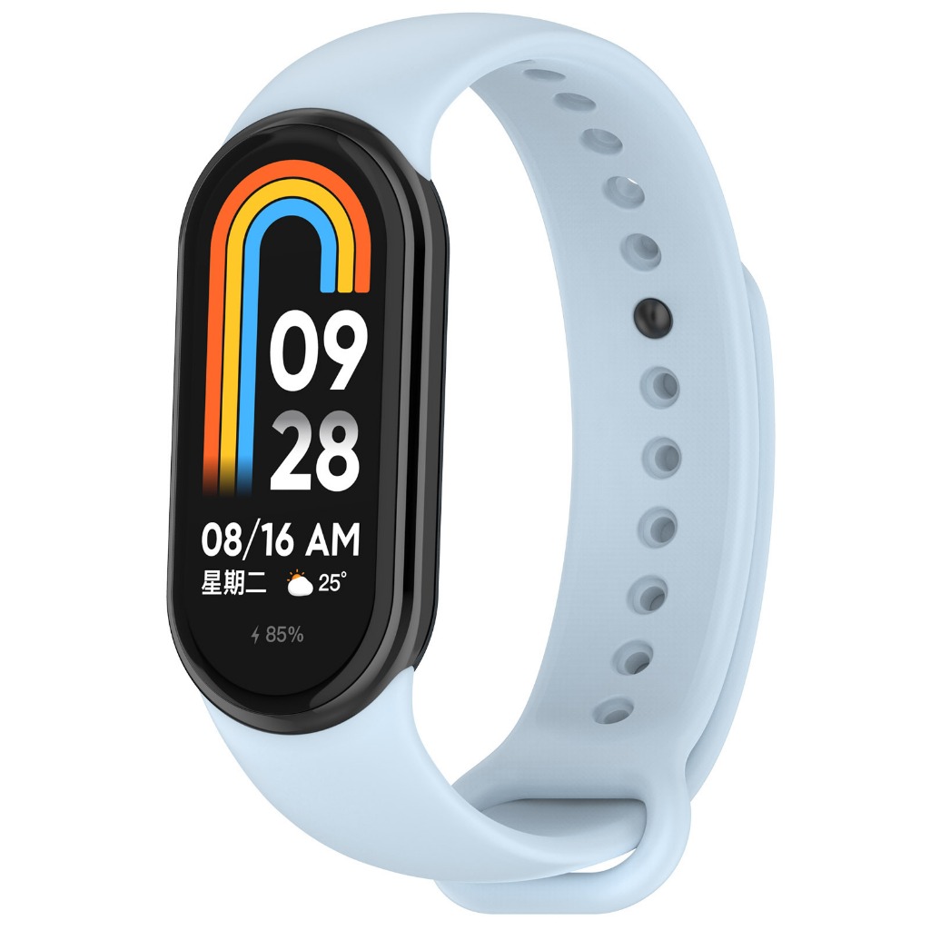 Dây Đeo Thay Thế Dành Cho Vòng Đeo Tay Thông Minh Xiaomi MiBand 8 Ngàm Thép Chắc Chắn