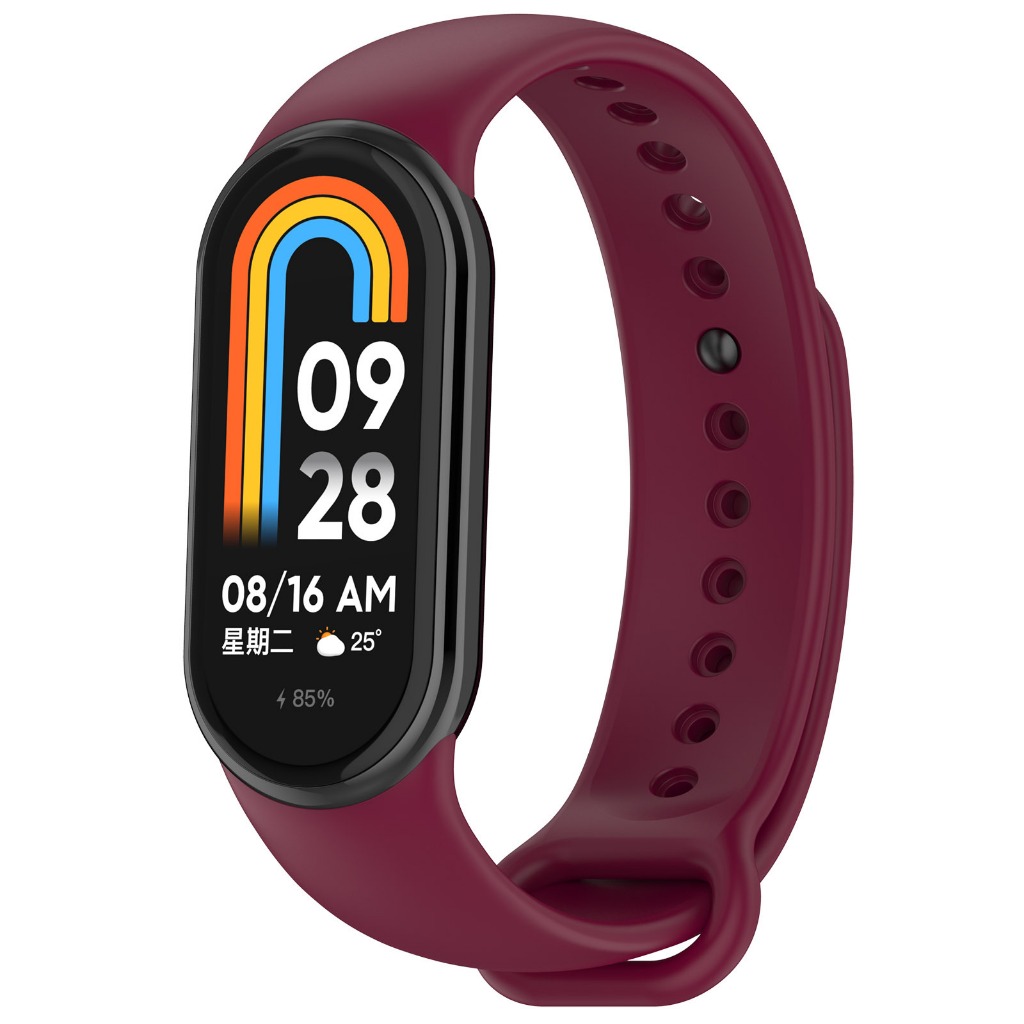 Dây Đeo Thay Thế Dành Cho Vòng Đeo Tay Thông Minh Xiaomi MiBand 8 Ngàm Thép Chắc Chắn