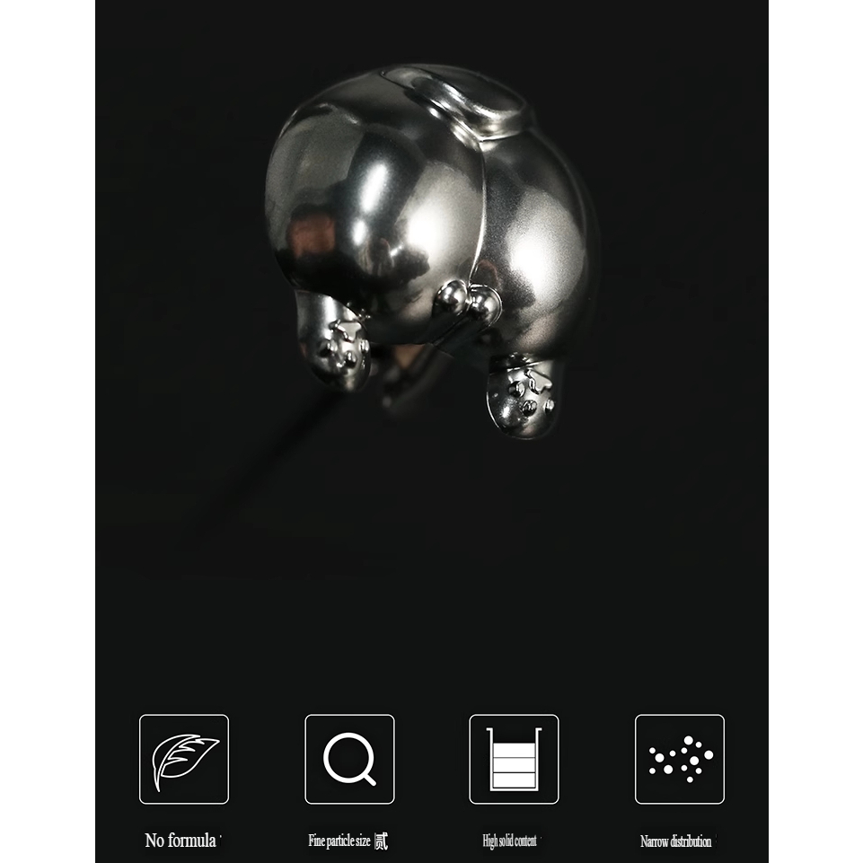 Sơn mô hình Dspiae Paint Color Chrome electroplated silver EP1 Master High Enriched inox