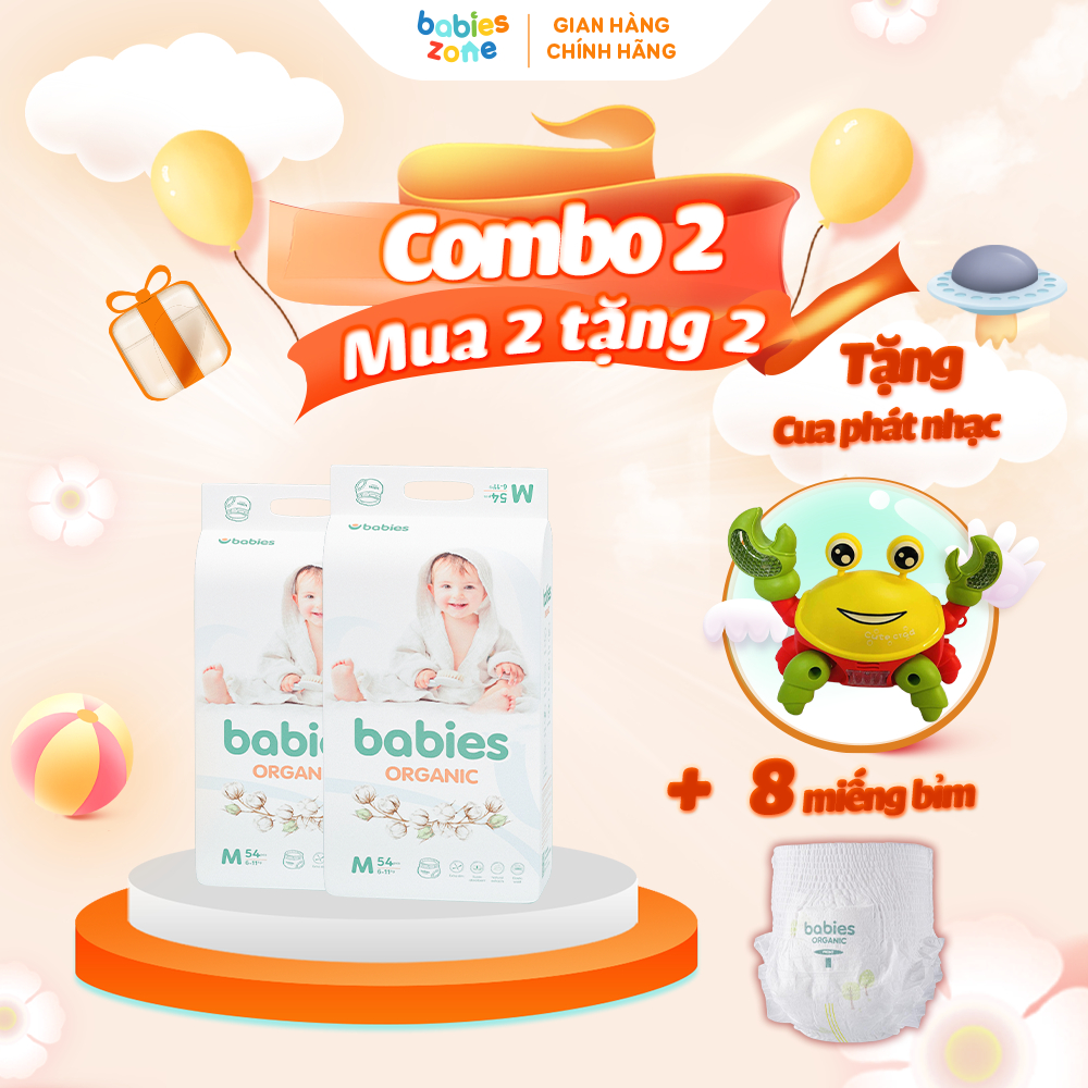 Tã quần Organic Tinh Chất Lô Hội Babies Organic