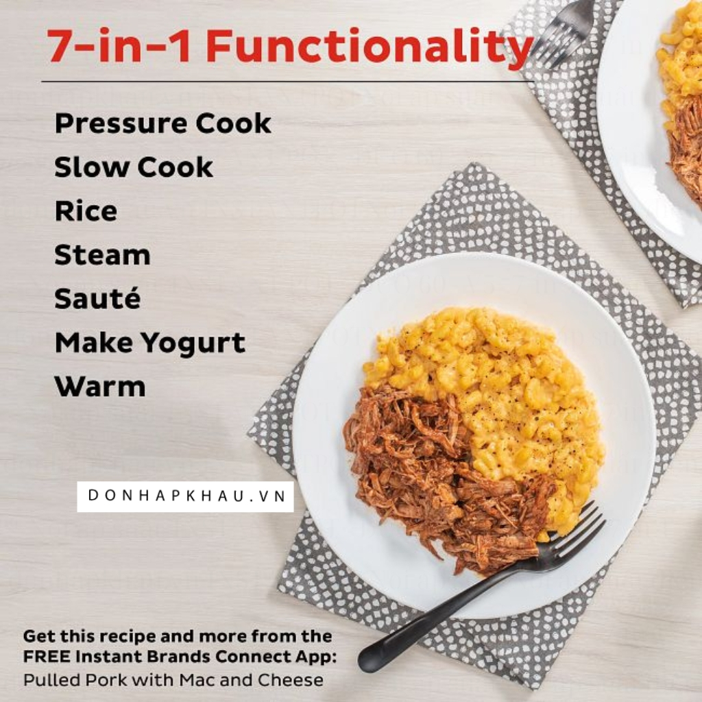 Nồi Áp Suất Đa Năng Instant Pot® Duo 60  – Phiên Bản Mới Nhất 2023