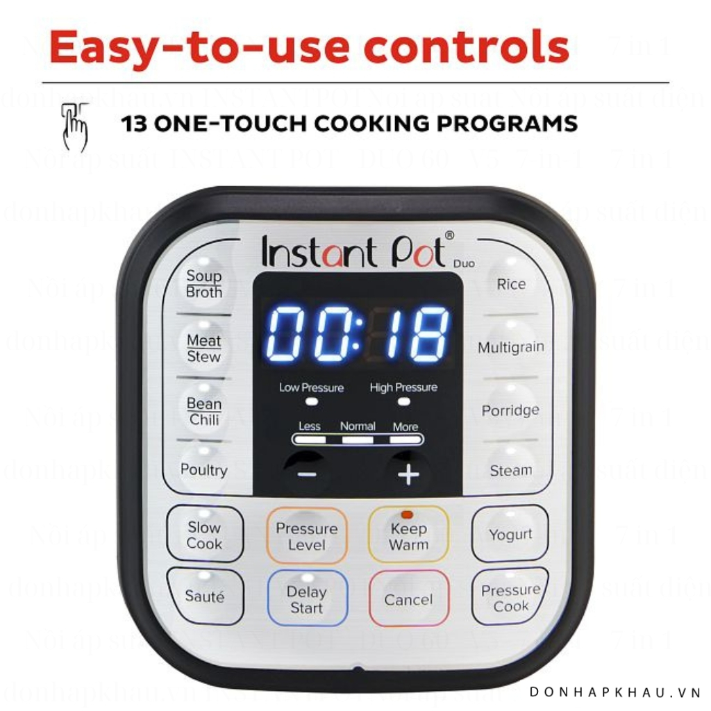 Nồi Áp Suất Đa Năng Instant Pot® Duo 60  – Phiên Bản Mới Nhất 2023
