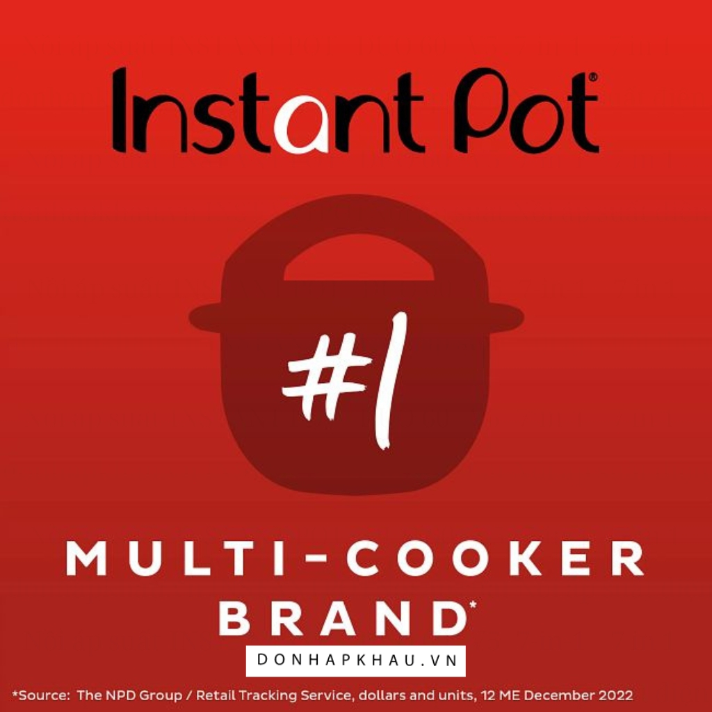 Nồi Áp Suất Đa Năng Instant Pot® Duo 60  – Phiên Bản Mới Nhất 2023