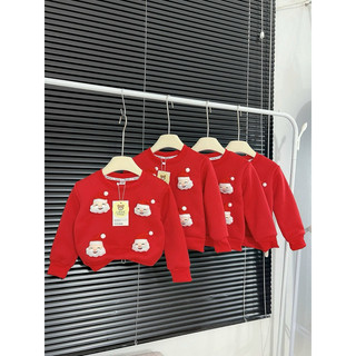 Áo Nỉ Đỏ Noel cho bé