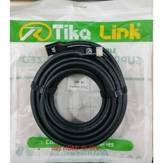 Cáp HDMI 2.0 (4K) Tika Link 1.5m/ 3m/ 5m/ 10m (Cáp xịn hỗ trợ 3D, 4K x 2K đạt độ phân giải Full HD)