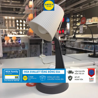 IKEA Đèn bàn led làm việc Svallet IKEA TẶNG kèm 1 bóng đèn E14