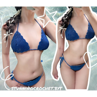  Set bikini len móc đi biển siu xinhhh  có tách set lẻ áo hoặc quần  🪸🪸 