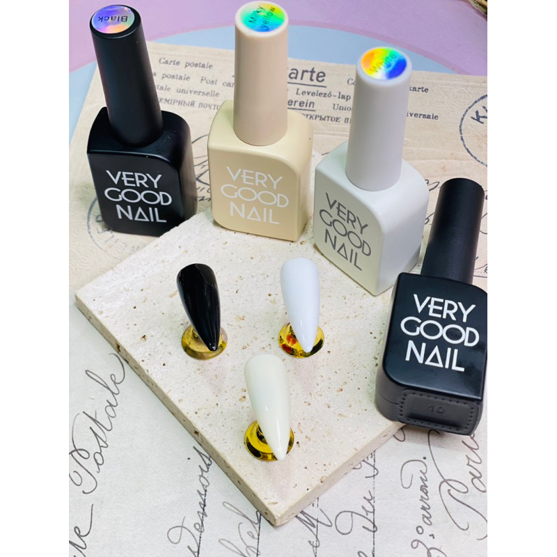 Sơn gel verygood màu trắng-đen-sữa 15ml