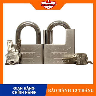 Ổ khóa ZORO 6 phân chìa muỗng thép chống rỉ - khóa bấm không cần chìa công nghệ mỹ bền bỉ chống cắt chống trộ