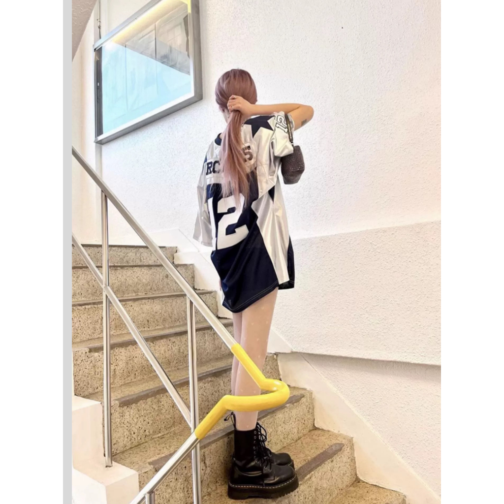 Áo Thun Phối Bóng Đá The Heven Local Brand Streetwear Form Oversize