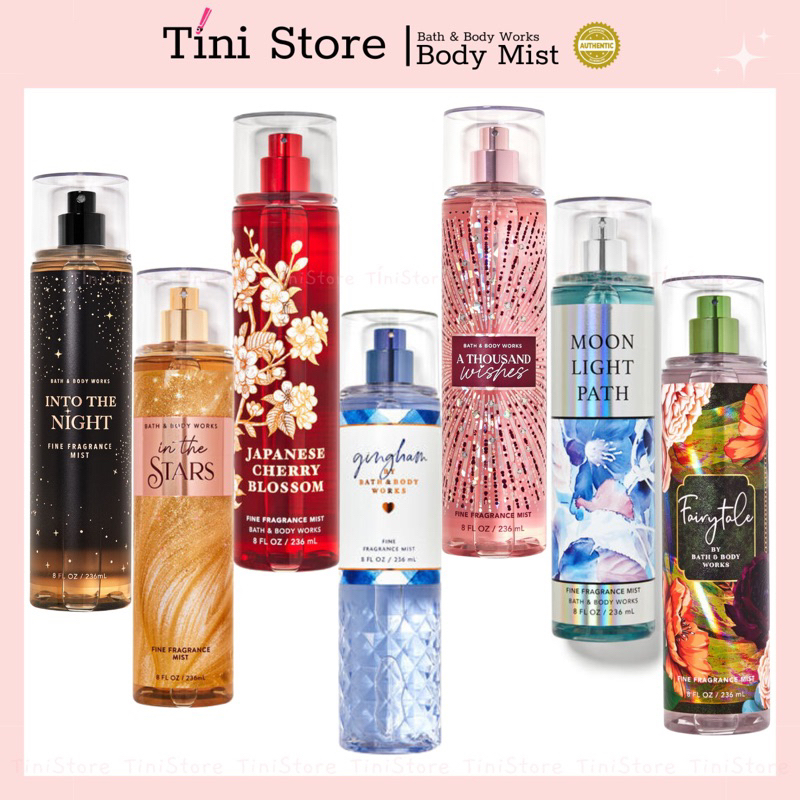 Xịt thơm Body mist Bath & Body Works 236mL Fullsize