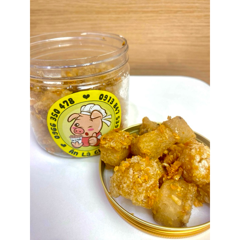 tốp mỡ cháy tỏi