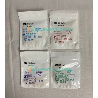 Thun kéo niền răng, chun liên hàm 3m unitek elastics 3.5; 4.0; 6.0 oz | marathon dental
