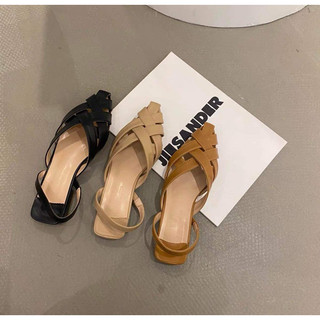 Sandanl mũi nhọn kiểu đan chéo bệt bigsize40,41,42,43,44