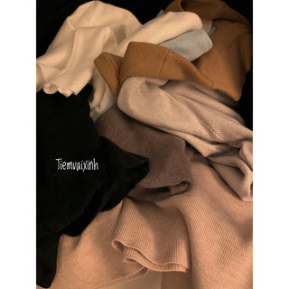 Áo Len Tăm Nữ 🍊 [FREESHIP] 🍊 Áo Len Nữ Ulzzang - [Tiệm Vải Xinh]