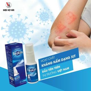 Chai xịt ngoài da tezkin kem bôi ngoài da hỗ trợ sạch nấm ngứa ngoài da
