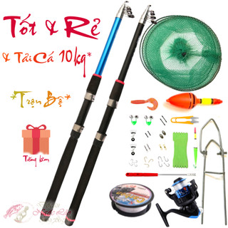 Bộ Cần Câu Máy GIÁ RẺ Tốt Nhất - LOẠI TỐT - Combo Cần câu cá xa bờ, lăng-xê, lure, câu rê..