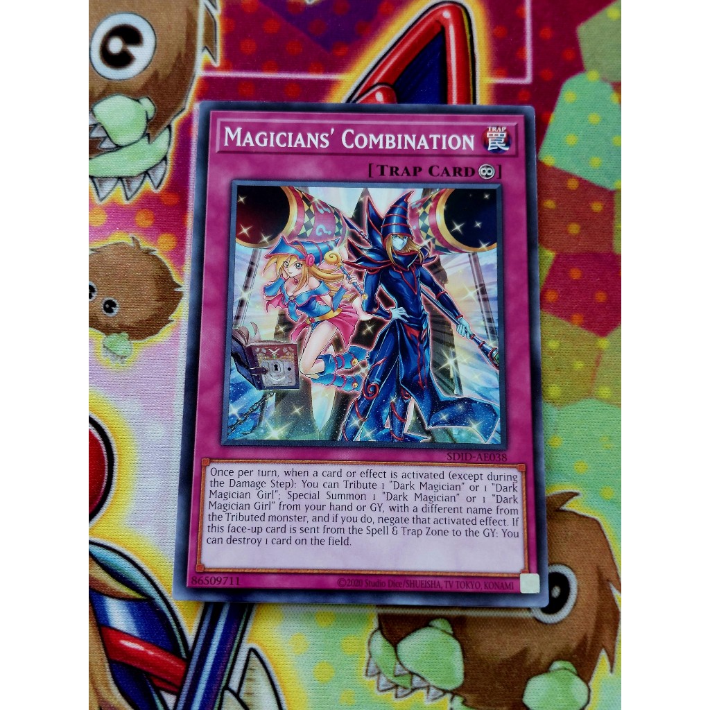Thẻ Bài Yugioh Trap "Magicians' Combination"