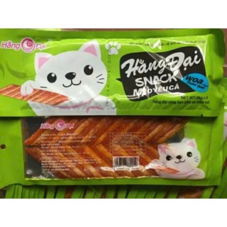 1 gói snack hằng đại mèo yêu cá
